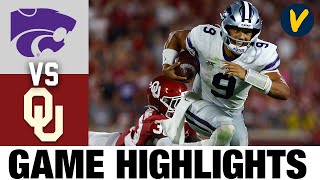 Kansas State vs 6 Oklahoma  2022 College Football Highlights [upl. by Alat]