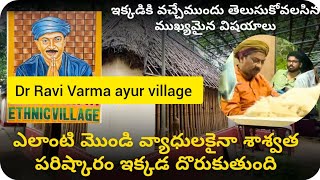 ఆయుర్వేద డారవివర్మ గారి ethnic village చూద్దాం రండి ॥ DrRavivarma ethinic village tour॥Saripalli [upl. by Onaled226]