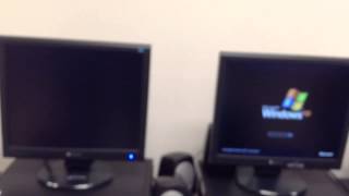 2 identical gateways running windows Xp restart test [upl. by Akienat]