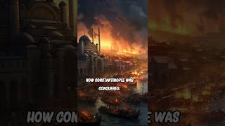 How Constantinople was Conquered 🤯😱 history shorts [upl. by Nilek]