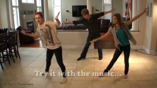 Moves Like Jagger Dance Tutorial  Fit For A Feast [upl. by Ettesyl]