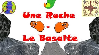 Une roche  le Basalte Minute géologique 27 [upl. by Marela]