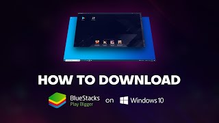 How to Download BlueStacks on Windows 10 [upl. by Ecyoj]