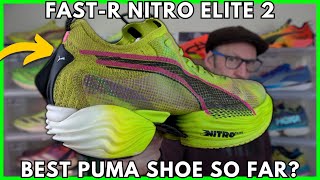 THE BEST PUMA RUNNING SHOE YET  FASTR NITRO ELITE 2  100 MILE REVIEW  EDDBUD [upl. by Madelin]