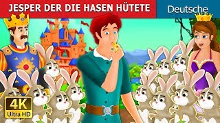 JESPER DER DIE HASEN HÜTETE  Jesper Who Herded The Hares Story in German   Deutsche Märchen [upl. by Rexer]