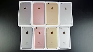 Apple iPhone 6s amp 6s Plus Unboxing amp Review All Colors [upl. by Algar]