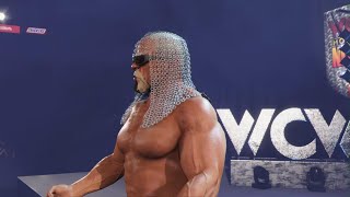 WWE 2K24 Scott Steiner Big Poppa Pump Entrance Creator JealousJohnny [upl. by Latini804]