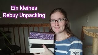 Ein kleiner Bücher Haul  Rebuy Unpacking [upl. by Sahpec]