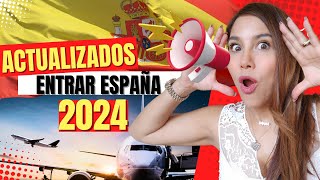 ACTUALIZADO MIGRACIONES 😱😱😱 NUEVOS Requisitos para ENTRAR España 2024 [upl. by Caresse]