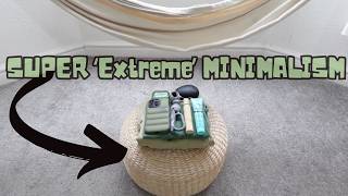 SUPER EXTREME MINIMALISM 14 POSSESSIONS [upl. by Yentruok]