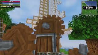 Créate Mod Minecraft Molino de Viento 3 minecraft createmod minecraftcreate minecrafttuto [upl. by Eissat]