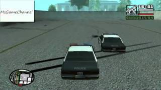 Técnica de Detención  Prueba 10 de la Autoescuela  GTA San Andreas [upl. by Einnok44]