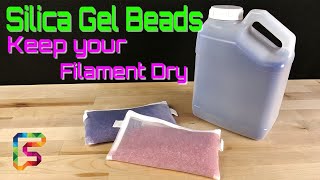 Silica Gel Indicator Beads to keep your Filament Dry [upl. by Enyrhtak]