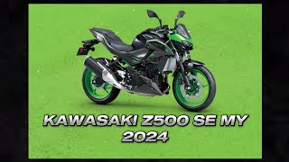 KAWASAKI Z500 SE MY 2024 [upl. by Leiru]