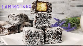 Super Easy amp Tasty Lamingtons Recipe [upl. by Einreb]