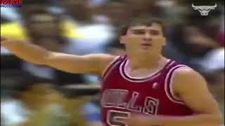 John Paxson 10 pts in the final minutes of the 1991 Finals [upl. by Inwat327]