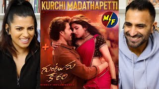 Kurchi Madathapetti Full Video Song Reaction  Guntur Kaaram  Mahesh Babu  Sreeleela  Trivikram [upl. by Nednyl]