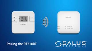 Salus Thermostat  Pairing The RT310i [upl. by Hasen126]