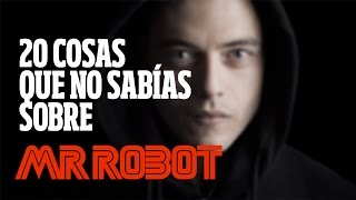 20 cosas que no sabias de MR ROBOT [upl. by Drud]