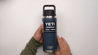 Review YETI Rambler 26 oz Bottle a great GYM water bottle [upl. by Linad]