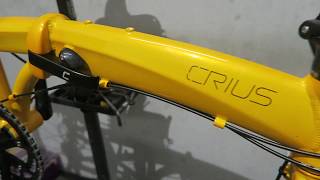 Crius Velocity Disc Brake Folding Bike 20quot [upl. by Aket143]