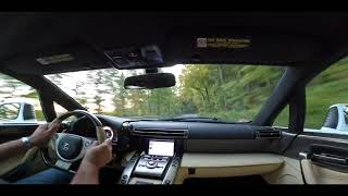 2012 Lexus LFA test drive [upl. by Airdnaz404]