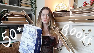 HUGE book unboxing haul 📦📖 waterstones fairyloot  book mail [upl. by Nettirb66]