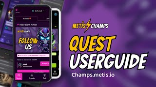 METIS  How to Participate in MetisChamps Quest and Earn CHAMPS A StepbyStep Guide [upl. by Eiramaliehs]