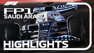 FP1 Highlights  2022 Saudi Arabia Grand Prix [upl. by Akemat]