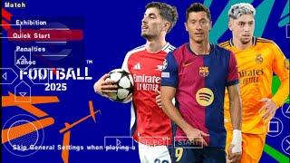 HOW TO INSTALL EFOOTBALL 2025 PSP ON YOUR DEVICE [upl. by Arias247]