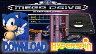 HYPERSPIN  SEGA MEGA DRIVE EUROPE  PACK COMPLETE  FULL SET [upl. by Tymothy]