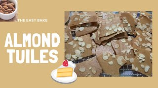 The PERFECT Almond Tuiles Easy Recipe  Cooking Basics [upl. by Caprice306]