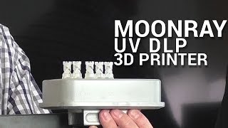 MoonRay  UV DLP 3D Printer [upl. by Nolat]