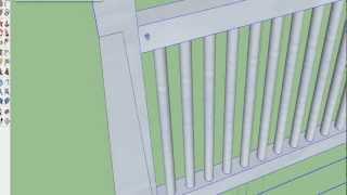 gotoniks Google Sketchup Tutorial Teil 5  Kamin und Gartenzaun mit Wiese [upl. by Croydon256]