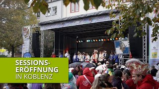 Sessionseröffnung auf dem Münzplatz in Koblenz [upl. by Glyn]