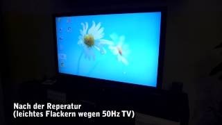 Samsung LE46C530F Flackert [upl. by Lednar]