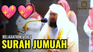 Surah Jumuah Full  Abdul Rahman As Sudais  Sheikh Sudais  Jumuah  Quran Tilawat  The holy dvd [upl. by Ddart686]