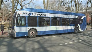 CTtransit buses making transition to an electric fleet [upl. by Annaeoj]