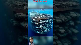 ship container crash in sea and cars fall in the sea science sciencefacts [upl. by Mcgrody]