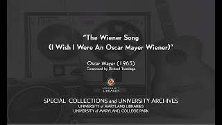 Oscar Meyer Jingle  I Wish I Were an Oscar Meyer Wiener [upl. by Htehpaj]