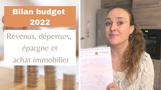 Notre BUDGET de FRUGALISTES en 2022  Comment nous avons épargné 85 de nos revenus cette année [upl. by Aicela]