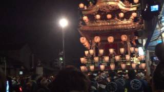 秩父夜祭2011団子坂手前交差点ノーカット下郷笠鉾 [upl. by Marisa]