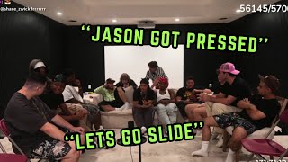 FaZe Boys Reaction To JasonTheWeen Getting PRESSED During Date [upl. by Arbma117]