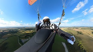 Paragliding Combe Again [upl. by Elonore604]