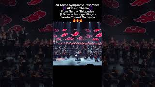 Akatsuki Theme from Naruto Shippuden an Anime Symphony Resonance Jakarta Concert Orchestra [upl. by Nirot]