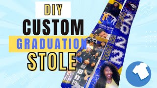 DIY CUSTOM GRADUATION STOLE SUBLIMATION  ProWorldInc [upl. by Llednahc281]