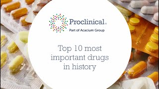 Top 10 most important drugs in history [upl. by Walden]