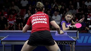 Bernadette Szocs vs Sofia Polcanova  Final  European Championship 2024 [upl. by Silyhp961]