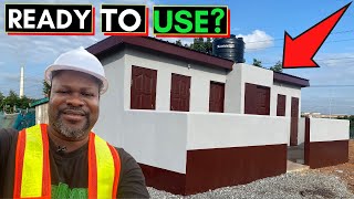 Public Toilets Biofil biodigesters in GHANA [upl. by Eendyc]