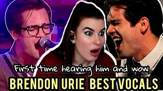 Brendon Urie’s Best Live Vocals FIRST REACTION [upl. by Lancey5]